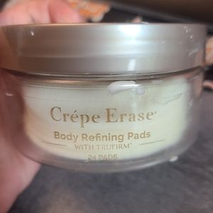 Crepe Erase Refining Pads Body Crepy Lackluster Skin Firming Smooth Refine 24ct